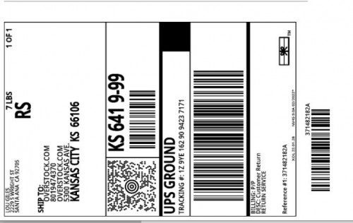 return label overstock