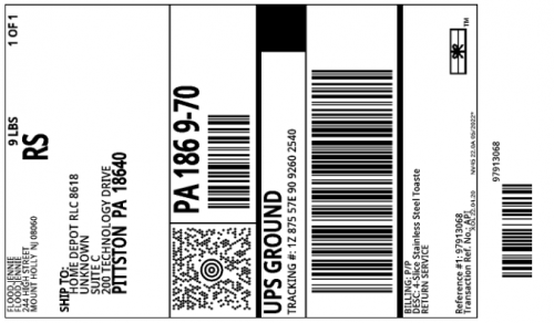 Return Label