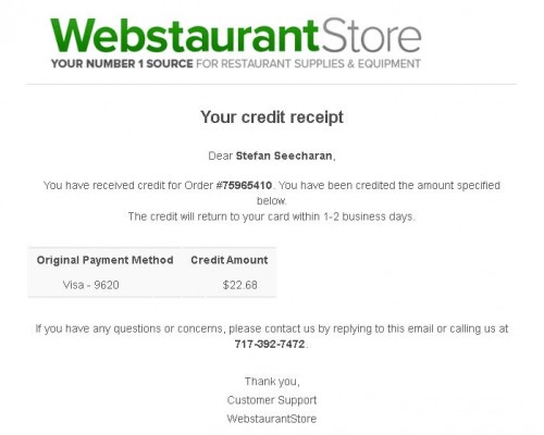 Webstaurant-Proof-of-Refund-Order75965410bea23835a27b68fa.jpg