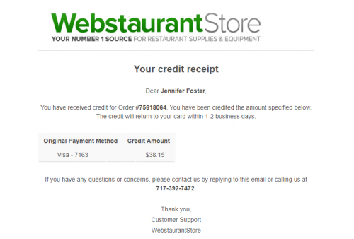 Proof-of-refund-Webstaurant-756180640ad5a250dbf740fc.png