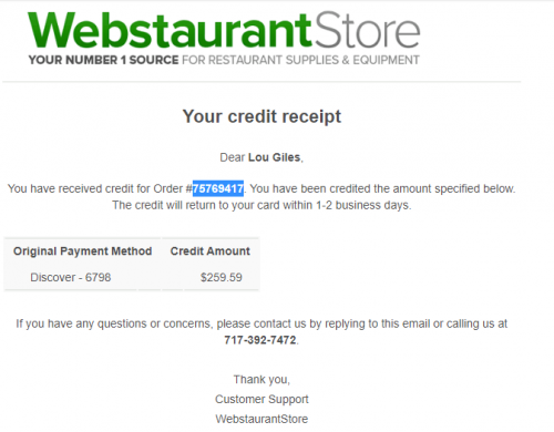 lou giles refund by websto 75769417