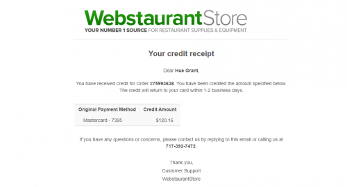 Proof-of-refund-Webstaurant-759936382d875efb48965205.png