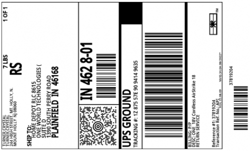 Return Label