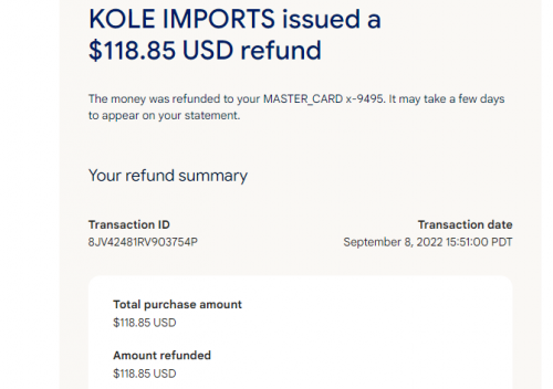 Pokeboo proof of refund