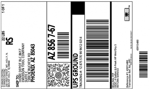 Return Label