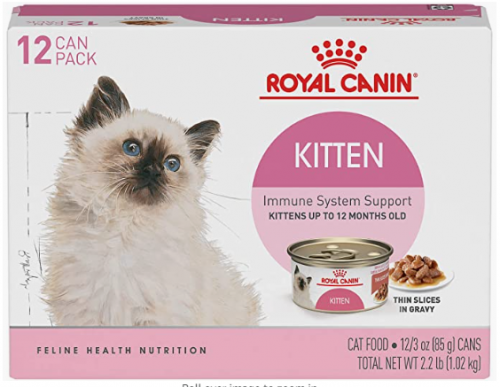 Royal Canin Feline Health Nutrition Thin Slices in Gravy Wet Kitten Food